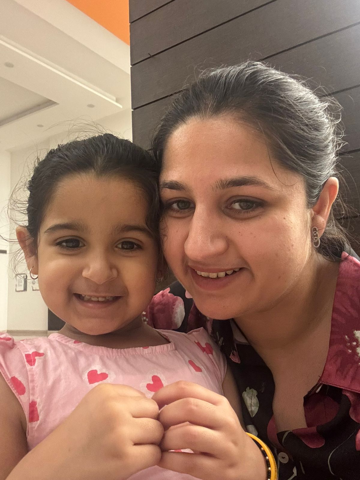 Manseerat and Child